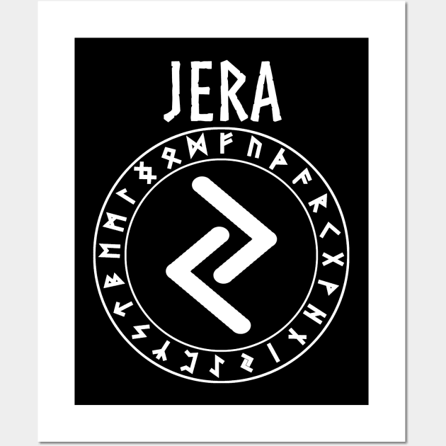 Jera Norse Rune Wall Art by AgemaApparel